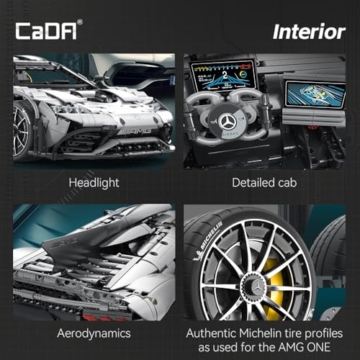 CaDA C61503W Mercedes-AMG ONE Builidng Set - 8