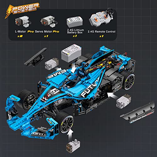 CaDA C64004w Technic Formel 1 Wagen