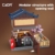 CaDA C66012w Bausteinmodell Eines Japanischen Thermalhotels, 1249 Teile Japanischer Architektur, Kirschblütengarten Mit Warmem Led-Licht, Sammlerhaus Zum Zusammenbauen (C66012W) - 6