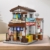 CaDA C66014W Japanese Canteen Klembausteine ​​​​Technik, 861 Teile MOC Japanese Street Scene Series Kit, modulare Buildings Hausbausteine ​​für Jugendliche und Erwachsene - 4