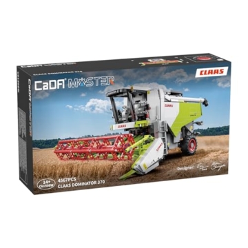 CaDA CLAAS Dominator 370 Mähdrescher - 4567 Teile - Selbstbaustein Baustein Modell C61508W - 7