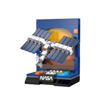 CaDA Internationale Raumstation – Bau-Set – NASA Space Diorama-Kollektion – 188 Teile – +8 – (DeQuBe 927DE56042) - 2