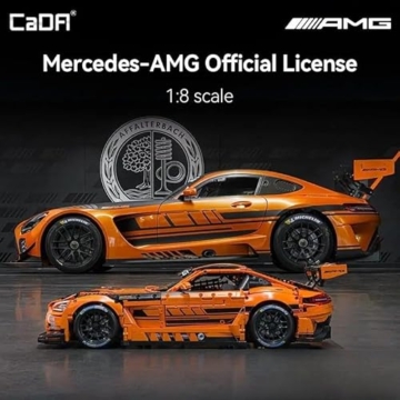 CADA - Mercedes AMG GT3-5466 Teile - Sportwagen im Maßstab 1:18 - (DeQuBe 927DE64008) - 6