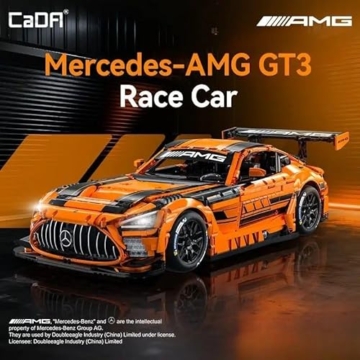 CADA - Mercedes AMG GT3-5466 Teile - Sportwagen im Maßstab 1:18 - (DeQuBe 927DE64008) - 7