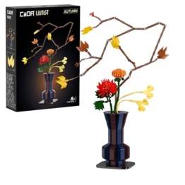 CaDA Orientalische Herbstblumenkunst - 795 Teile - Selbstbaustein Baustein Modell C59025W - 1