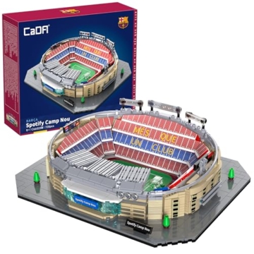 CADA Stadion F.C. Barcelona Camp NOU – 723 Teile – Nachbildung im Stadionmaßstab – (DeQuBe 927DE66023) - 1