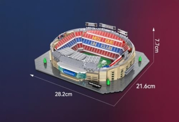 CADA Stadion F.C. Barcelona Camp NOU – 723 Teile – Nachbildung im Stadionmaßstab – (DeQuBe 927DE66023) - 7