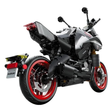 Cada Suzuki CATANA 2022 - Bausatz - Rennrad - Grau-Schwarz - 1104 Teile - ab 8 Jahren - Maßstab 1:6 (Muss 927DE59021) - 3