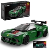 CaDA Technik C55043W Lotus Exige Cup 430 Klemmbausteine,319 Teile Auto 1:24 Bausteine,MOC Sportwagen Modell Spielzeug für Erwachsene und Jugendliche - 1