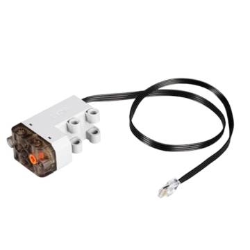 CaDA Technik Multifunktions-Power-Set: 1 M Motor, 1 L Motor, Servo- & Mikromotor, Monstermotor & Teile für Verschiedene Klemmbausteine Auto für Erwachsene - 3