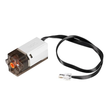 CaDA Technik Multifunktions-Power-Set: 1 M Motor, 1 L Motor, Servo- & Mikromotor, Monstermotor & Teile für Verschiedene Klemmbausteine Auto für Erwachsene - 5