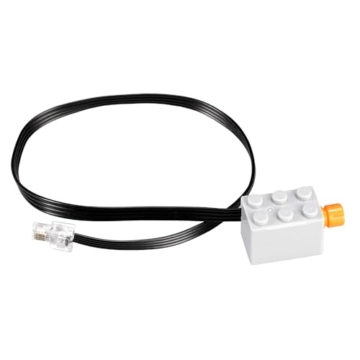 CaDA Technik Multifunktions-Power-Set: 1 M Motor, 1 L Motor, Servo- & Mikromotor, Monstermotor & Teile für Verschiedene Klemmbausteine Auto für Erwachsene - 6