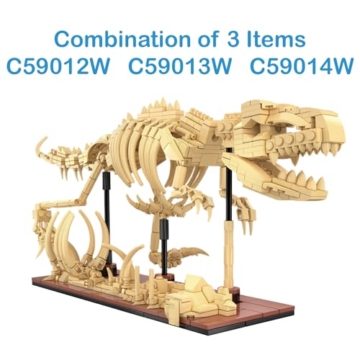 CaDA Triceratopses (272 Teile) - C59013W - Skelett von einem Triceratopses - 5