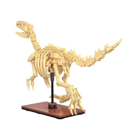 CaDA Velociraptor (256 Teile) - C59014W - Skelett aus Klemmbausteinen von einem Velociraptor - 2