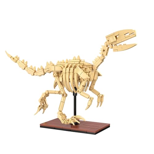 CaDA Velociraptor (256 Teile) - C59014W - Skelett aus Klemmbausteinen von einem Velociraptor - 3