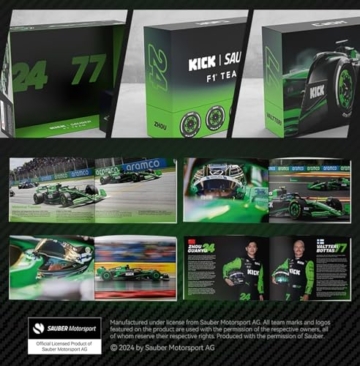 CADASpaß CADA C64010W Technik Auto für Kick Sauber F1 Team C44 Rennauto, 2553 KIemmbausteine Rennwagen Modell, im Maßstab 1: 8 Bausatz - 6