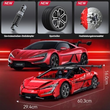 CaDA C64011W BYD Yangwang U9 – Hypercar-Technik im Maßstab 1:8