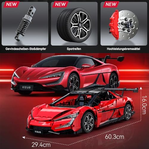 CaDA C64011W BYD Yangwang U9 – Hypercar-Technik im Maßstab 1:8