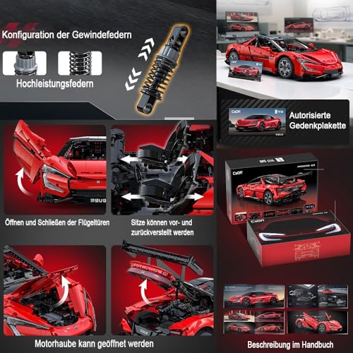 CaDA C64011W BYD Yangwang U9 – Hypercar-Technik im Maßstab 1:8