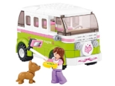 Campingbus (158 Teile) [M38-B0523], Spielset, Klemmbausteine, City, mit Spielfigur, Mädchenträume, Sluban SL95293 - 1