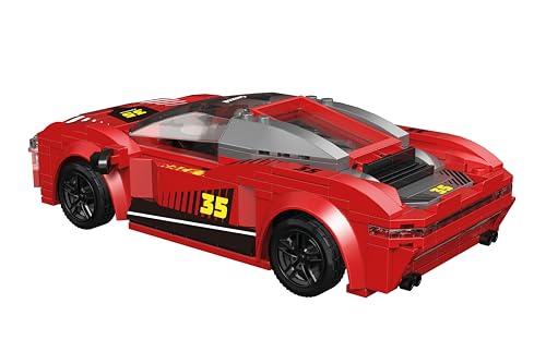 Carrera - 370200010 RC I 2,4GHz Construction Racer I RC Chassis mit Bausteinsatz zum Selber Bauen I 318 Teile I Volle Fahr- & Lenkfunktion I Rennspaß zum Selberbauen - 2