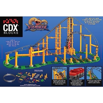 CDX Blocks Roller Coasters Sidewinder CDX-SWR01