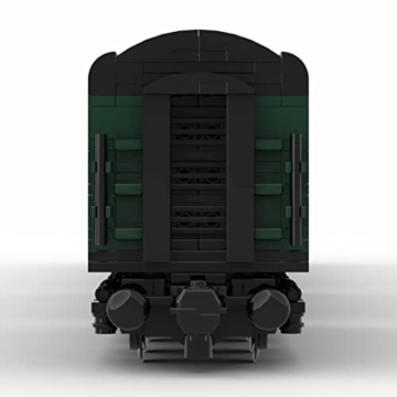 CIAMI Technik Zug Eisenbahn Bausteine für Flying Scotsman LNER Klasse A4 Dampflokomotive MOC-99054, Lokomotiven Modellbausatz, 1766 Teile Zug Klemmbausteine Kompatibel mit Lego