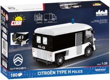 Citroën Type H (1947-1981) Police, Dunkelblau, Schwarz, 13 x 6 x 6.5 cm - 6