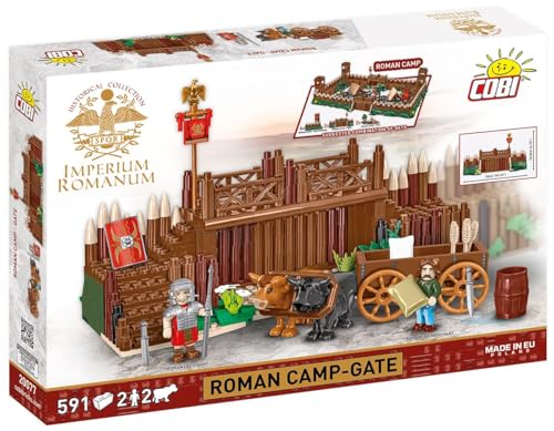 COBI Römisches Lager Tor - Imperium Romanum 20077 Box Rückseite