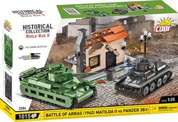 Cobi 2284 Battle of Arras 1940 Matilda II vs Panzer 38(t) Box