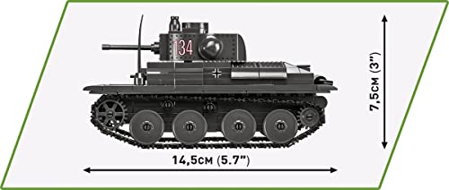 Cobi 2284 Battle of Arras 1940 Matilda II vs Panzer 38(t) Länge Panzer