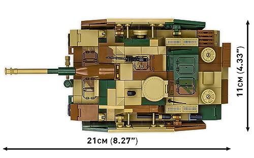 COBI 2285 Sturmgeschütz III Ausführung G Länge Breite