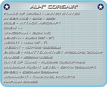 COBI 2415 Vought AU-1 Corsair