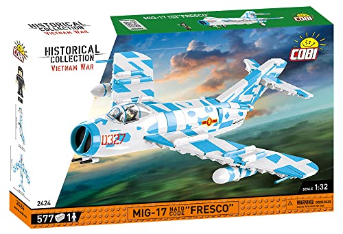 COBI 2424 MiG-17 NATO Code "Fresco" Front