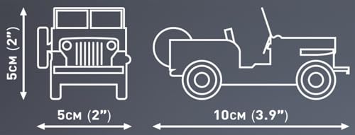 Cobi 24518 Jeep Willys CJ-2A - 3