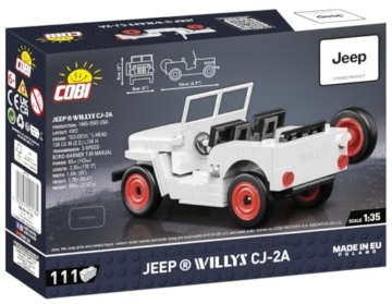 Cobi 24518 Jeep Willys CJ-2A - 4