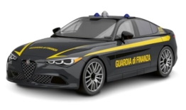 COBI-24657 ALFA Romeo Giulia QUADRIFOGLIO Guardia di FINANZA Police, compact Sedan - 1