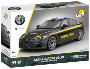 COBI-24657 ALFA Romeo Giulia QUADRIFOGLIO Guardia di FINANZA Police, compact Sedan - 4
