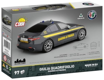 COBI-24657 ALFA Romeo Giulia QUADRIFOGLIO Guardia di FINANZA Police, compact Sedan - 5