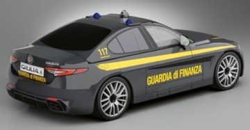 COBI-24657 ALFA Romeo Giulia QUADRIFOGLIO Guardia di FINANZA Police, compact Sedan - 7
