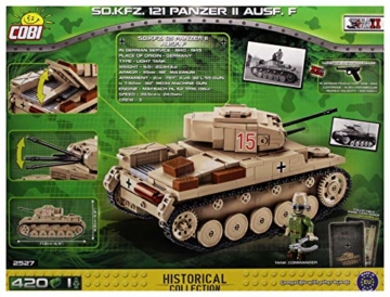 COBI 2527 Panzer 2 SD.KFZ 121 II AUSF. F AfrikaKorps