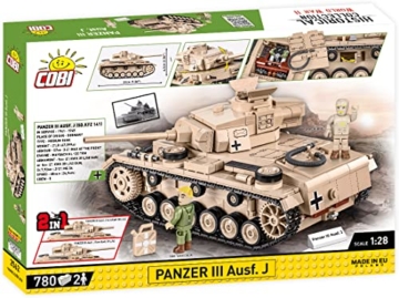 Cobi Historical Collection World War II 2562 Panzer III Ausf. J 2562