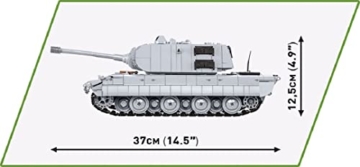 COBI 2572 Panzerkampfwagen E-100 maße