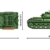 COBI 2578 schweren Panzers IS-2 Maße