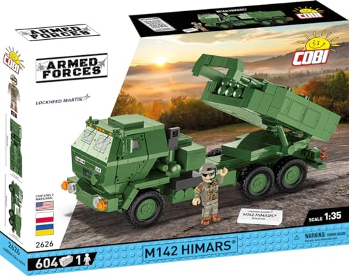 COBI 2626 M142 Himars Mehrfachraketenwerfer-Artilleriesystem Box