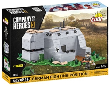 COBI 3043 German Fighting Position Company of Heroes 3