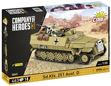 COBI 3049 Sd.Kfz. 251 Ausf.D Company of Heroes 3 Box