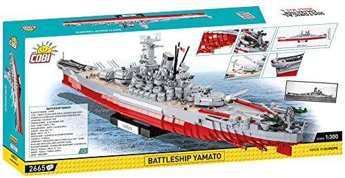 COBI 4833 Yamato Historical Collection World War II