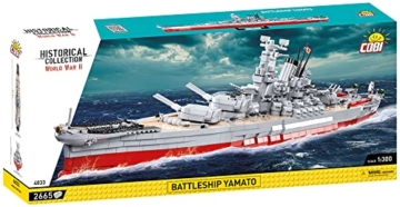 COBI 4833 Yamato Historical Collection World War II