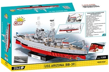 COBI 4843 USS Arizona BB-39 Karton
